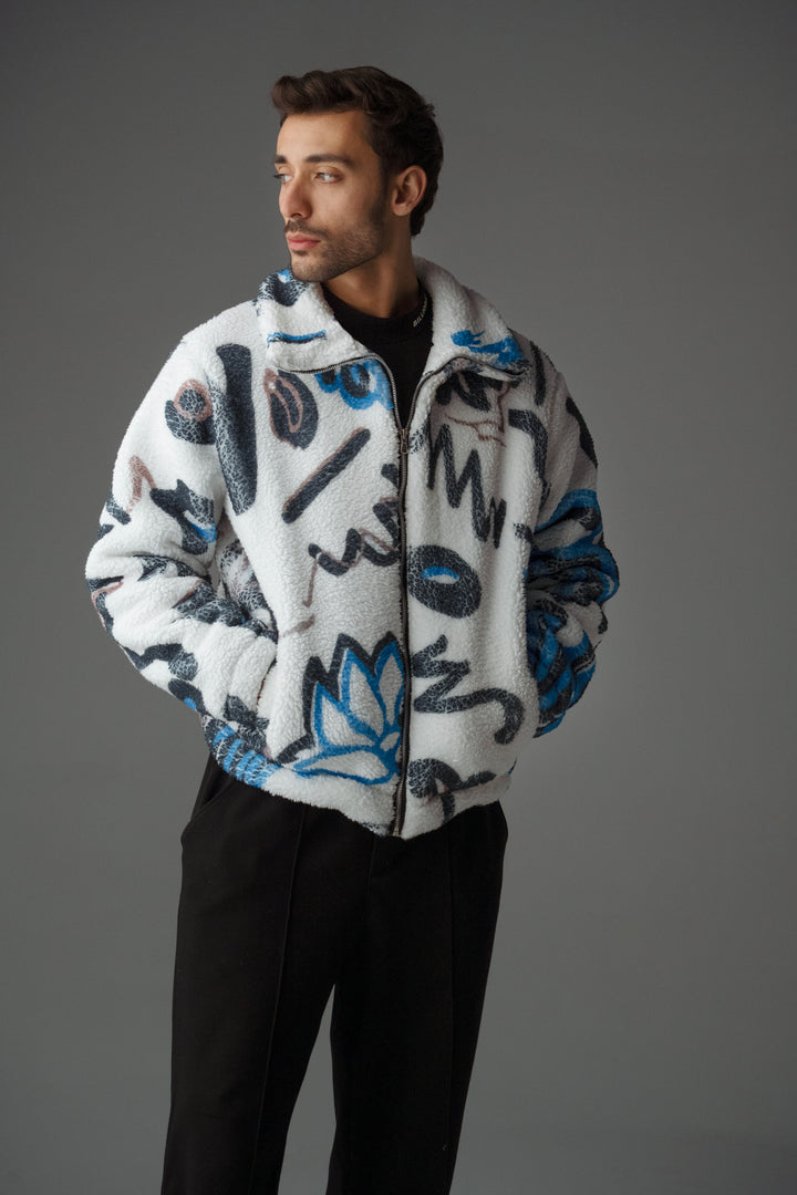 Cannae - Sherpa Printed Jacket